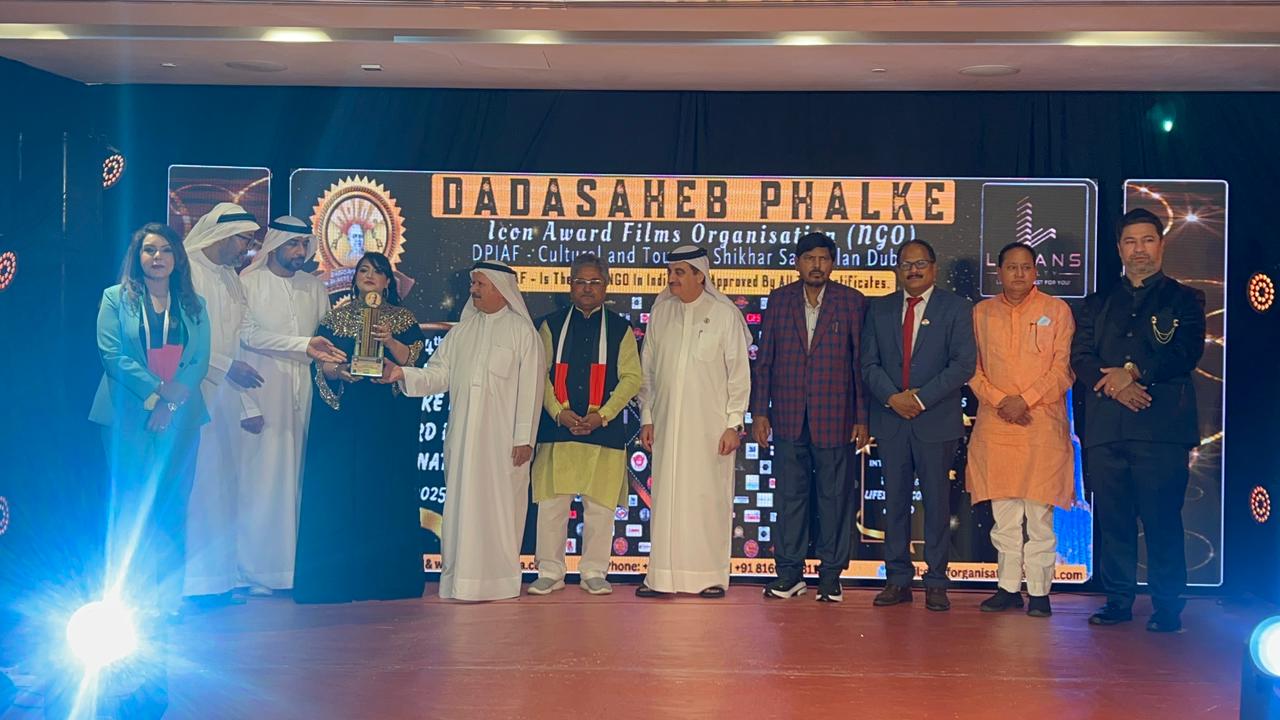 Queen of Melodies Crowned:Sonia Majeed Honoured as the First Pakistani Best Singer and Receives the Prestigious Dadasaheb Phalke Icon Award Films International 2025 in Dubai